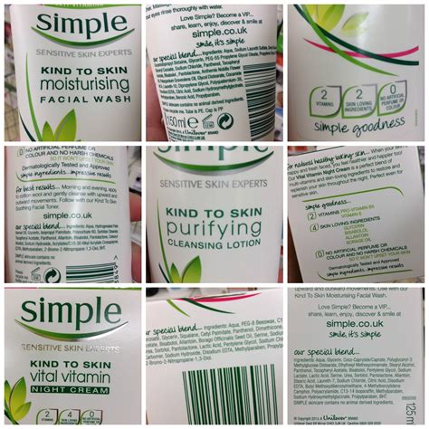 Ingredient Review: Simple Skincare - Sugarpuffish