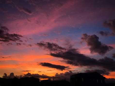 Gray Clouds during Sunset · Free Stock Photo