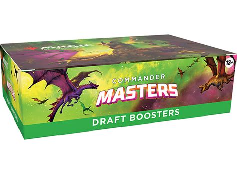 Magic Commander Masters Draft Display Booster Box - Gamezone.no