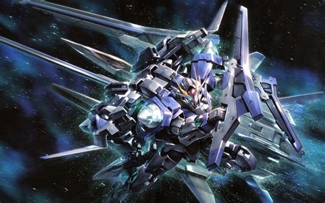 Mobile Suit Gundam 00, Anime, Space, Gundam, Mech, Robot Wallpapers HD / Desktop and Mobile ...