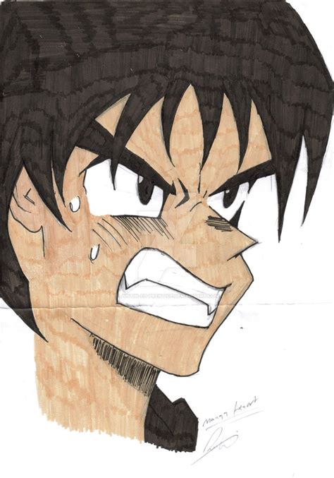 Manga angry facial expression by Justin-Ed-Prentice on DeviantArt