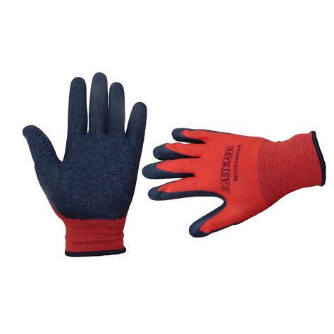 EASI SAFE WORK GLOVES MEDIUM - RED