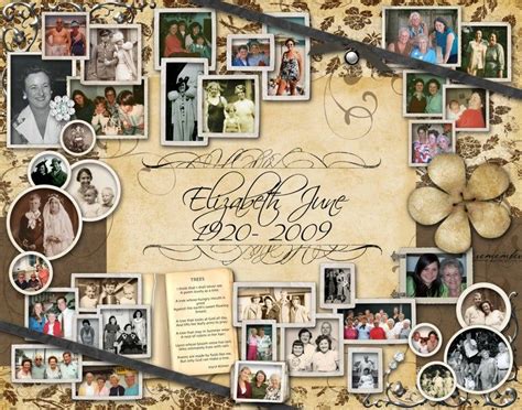 Remembrance Photo Collage Design Only | Etsy | Photo collage design ...