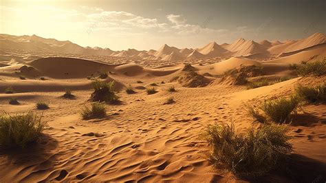 Tropical Desert Desert Realistic Background, Realistic, Plant, Grass Background Image And ...