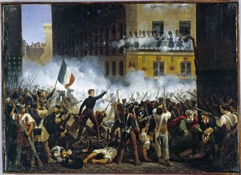 The July Revolution 1830 | French artists, Fine art, Canvas print wall