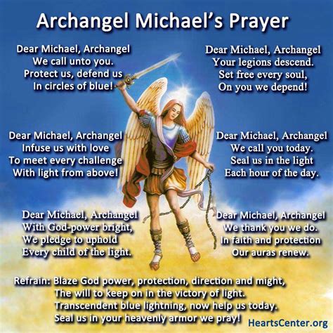 St Michael The Archangel Prayer Printable