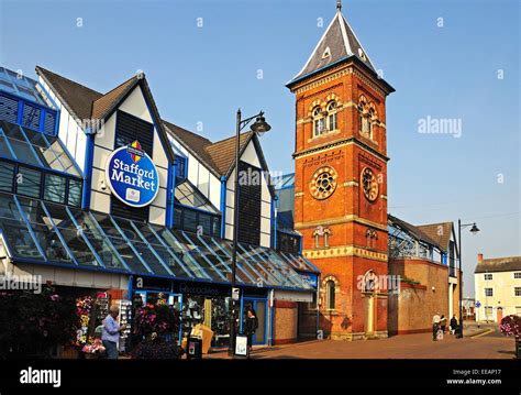 Stafford town centre hi-res stock photography and images - Alamy