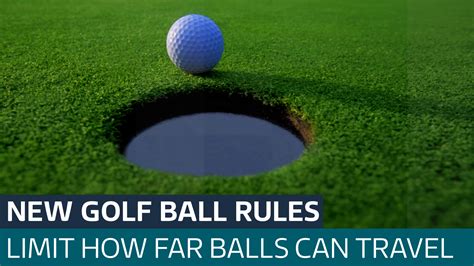 New golf ball rules: Governing bodies to limit the distance balls can ...