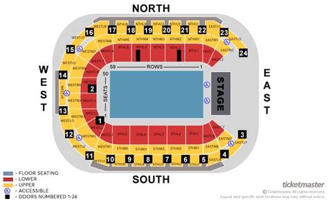 The Belfast International Tattoo Seating Plan - Odyssey Arena