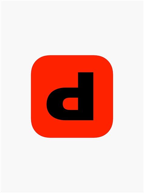 "depop logo" Sticker for Sale by jamestothet | Redbubble