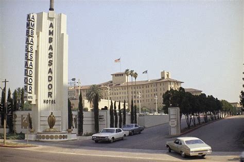 Ambassador Hotel - Circa 1968 | Los angeles hotels, Ambassador hotel ...