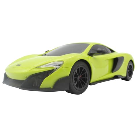 1:18 McLaren 675LT Coupe Green Remote Control Toy Car - Smyths Toys Ireland