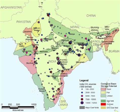 Oil Fields In India Map