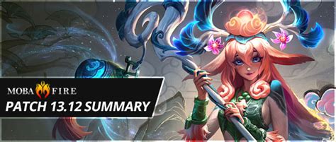 League of Legends Patch 13.12 Summary