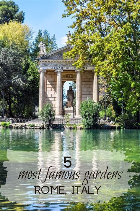 5 most famous gardens in rome italy 5 parks in rome to visit sgw – Artofit