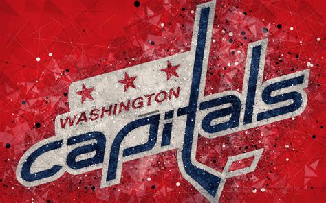 Vintage Washington Capitals Logo Background