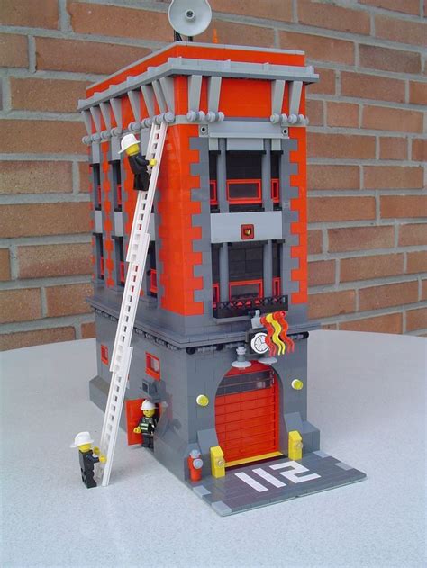 Lego city, Lego city fire truck, Lego city fire station