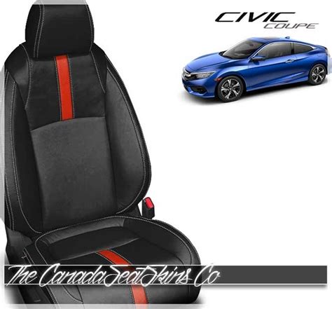 2016 - 2021 Honda Civic Coupe Leather Upholstery