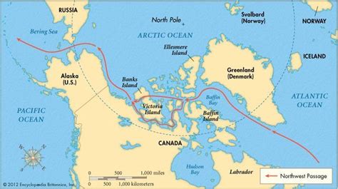 Northwest Passage | trade route, North America | Britannica.com