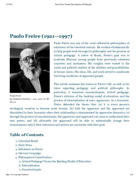 (PDF) Paulo Freire