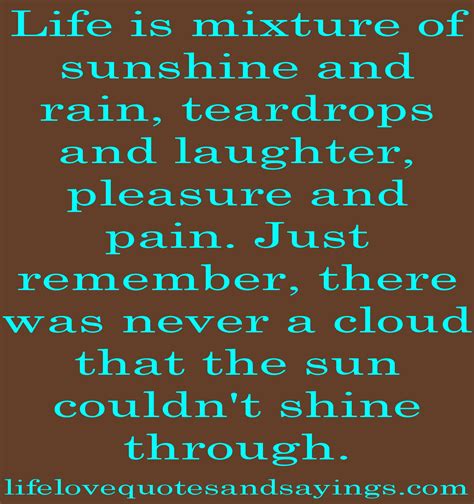 Quotes About Rain And Sun. QuotesGram