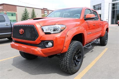 2016 2017 2018 2019 Toyota Tacoma Painted Fender Flare Set - Bolt Styl ...