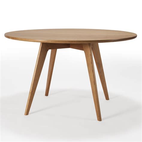 Solid Teak Wood Round Dining Table – arthatravel.com