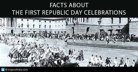 Interesting Facts About The First Republic Day Celebrations - Events