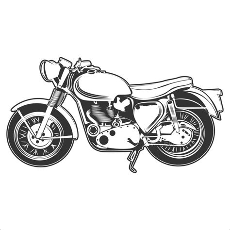 Motorcycle vector illustration 12952130 Vector Art at Vecteezy