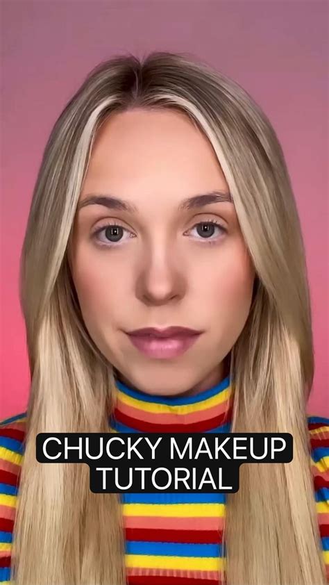 CHUCKY MAKEUP TUTORIAL in 2022 | Chucky makeup, Halloween makeup looks ...