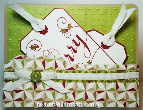 Heart's Delight Cards: Envelope Punch Board Card Tutorial