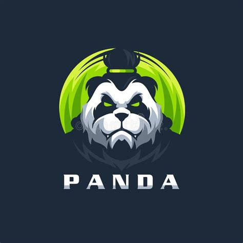 Panda Logo Design Vector Illustration Template Ready To Use Stock ...