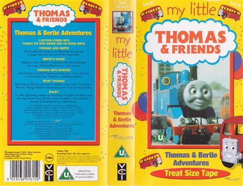 My Little Thomas & Friends: Thomas & Bertie Adventures (2001 UK VHS) : Video Collection ...