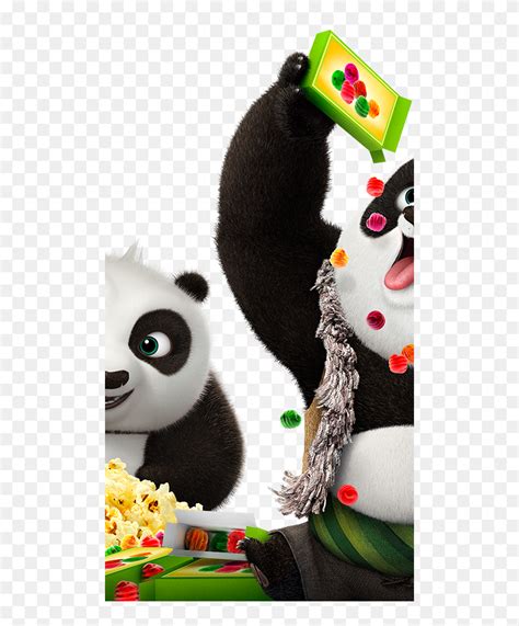 Kfp3 Babypandas2 - Kung Fu Panda Baby Po, HD Png Download - 500x932 ...