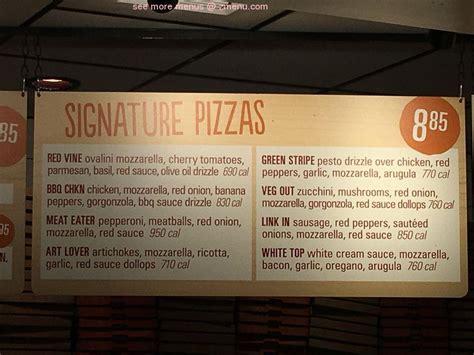 Online Menu of Blaze Pizza Restaurant, San Francisco, California, 94132 - Zmenu