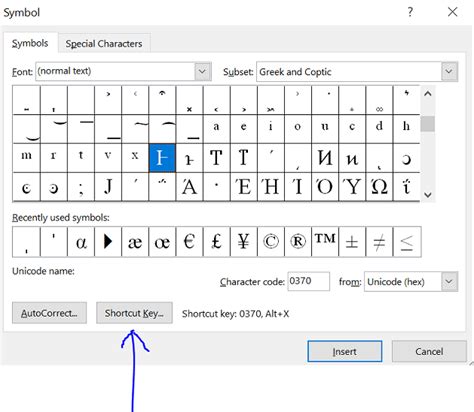 subsection symbol - Microsoft Community