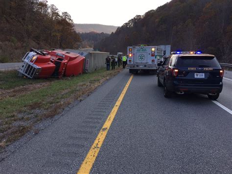 Truck carrying cattle overturns on I-77 | News | bdtonline.com