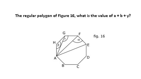 geometry - How do I calculate certain angles determined by sides and diagonals of a regular ...