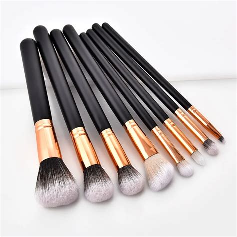 Aliexpress.com : Buy high quality makeup brushes 8/10pcs professional ...