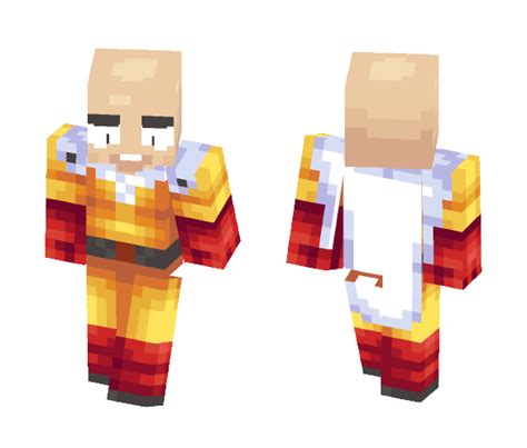 Download Saitama - One Punch Man Minecraft Skin for Free. SuperMinecraftSkins