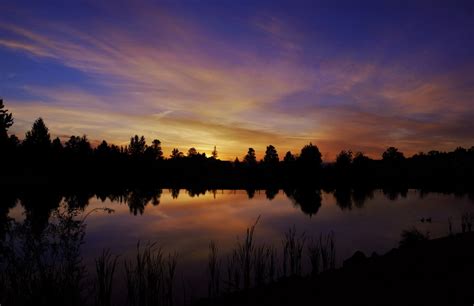 Free Images : nature, silhouette, cloud, sunrise, sunset, lake, dawn ...