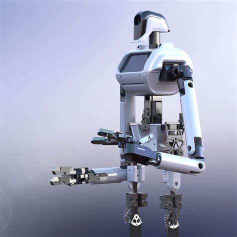 Bipedal Robot - download free 3D model by raj_patel - Cad Crowd