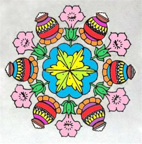 15 Best Pongal Kolam Designs With Pictures 2024