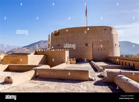 Nizwa Fort in Nizwa, Oman Stock Photo - Alamy