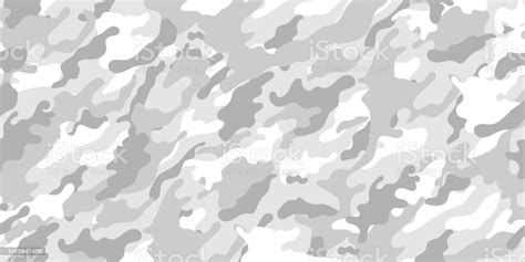 Arctic Military Camouflage Stock Illustration - Download Image Now - Camouflage, Winter ...