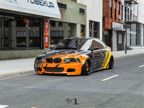 BMW E46 Widebody | Behance :: Behance