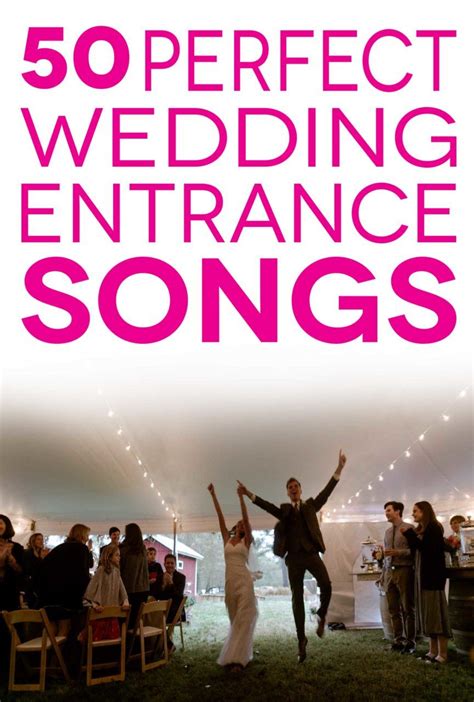 Wedding Entrance Songs To Get The Party Started | A Practical Wedding ...