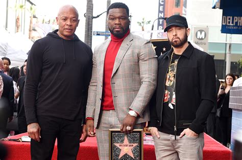 50 Cent Receives Star on Hollywood Walk of Fame Alongside Eminem & Dr. Dre | Billboard – Billboard