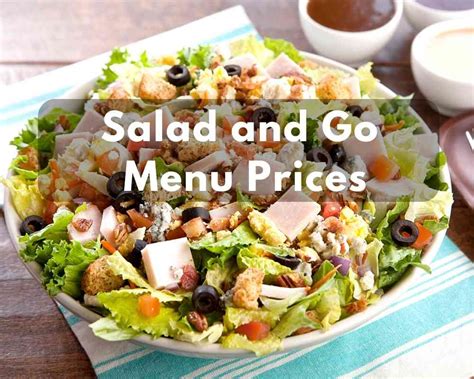 Salad and Go Menu Prices 2023 (9 Healthy Salads & Wraps) - Modern Art ...