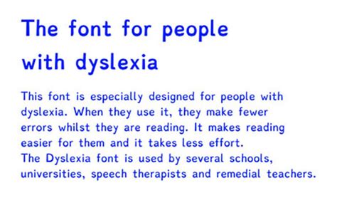 Dyslexia font converter - howdc